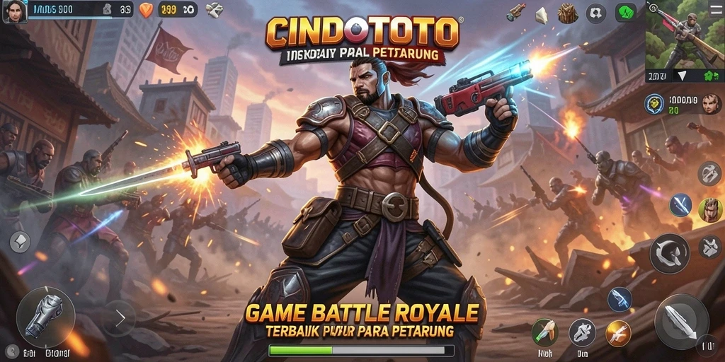 Tampilan gameplay CINDOTOTO yang mendebarkan dan penuh aksi.