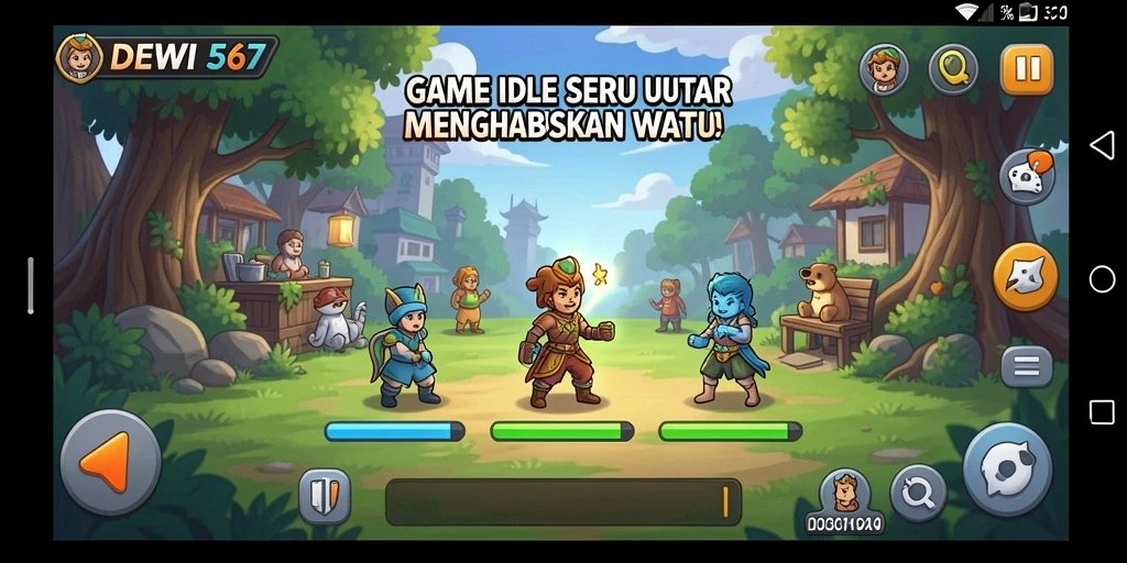 Tampilan screenshot DEWI567 menunjukkan gameplay engaging dan karakter yang menarik.