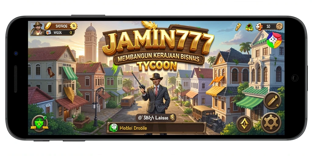 Tampilan gameplay <strong>JAMIN777</strong> yang menarik dan mendebarkan saat membangun kerajaan bisnis.