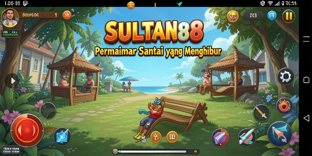 Tampilan gameplay SULTAN88 yang mengasyikkan dan santai.