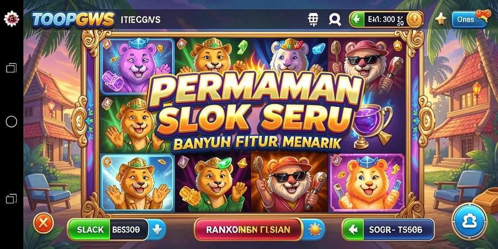 Gameplay menarik dari TOOPGWS dengan banyak fitur Slot.